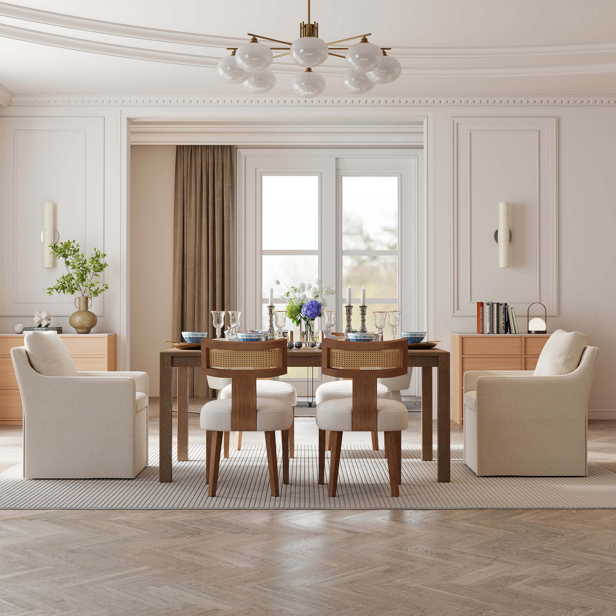 Lane Dining Table 59"