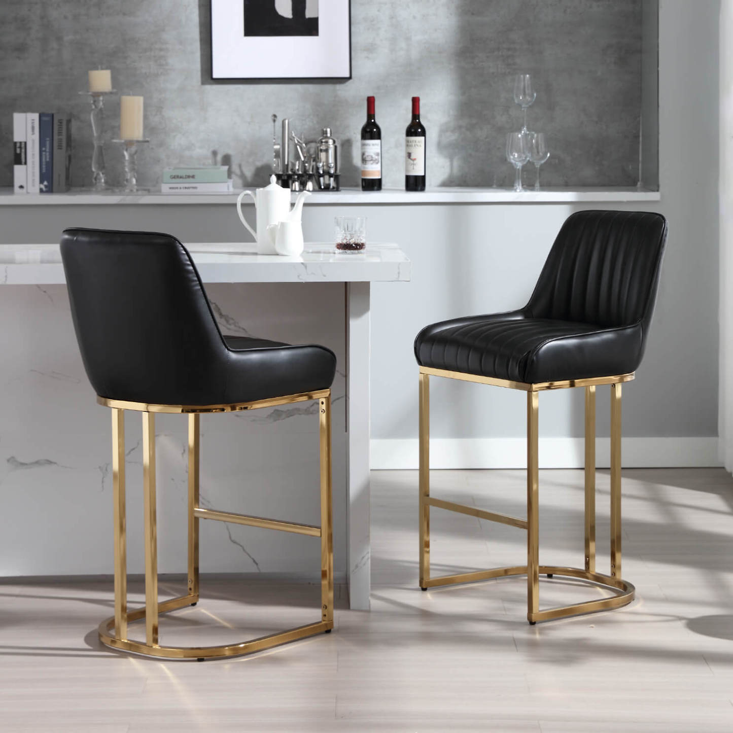 Spencer Counter & Bar Stools (Set of 2)
