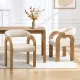 Elowen 47.5" Round Dining Table With Clara Chairs Set