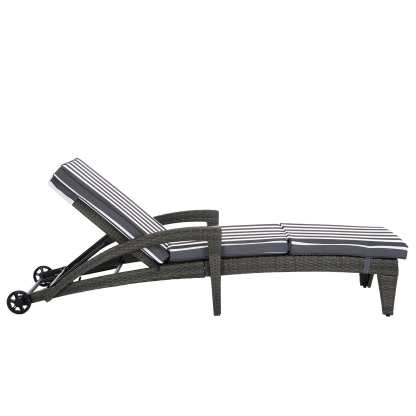 Brich Outdoor Chaise Lounge