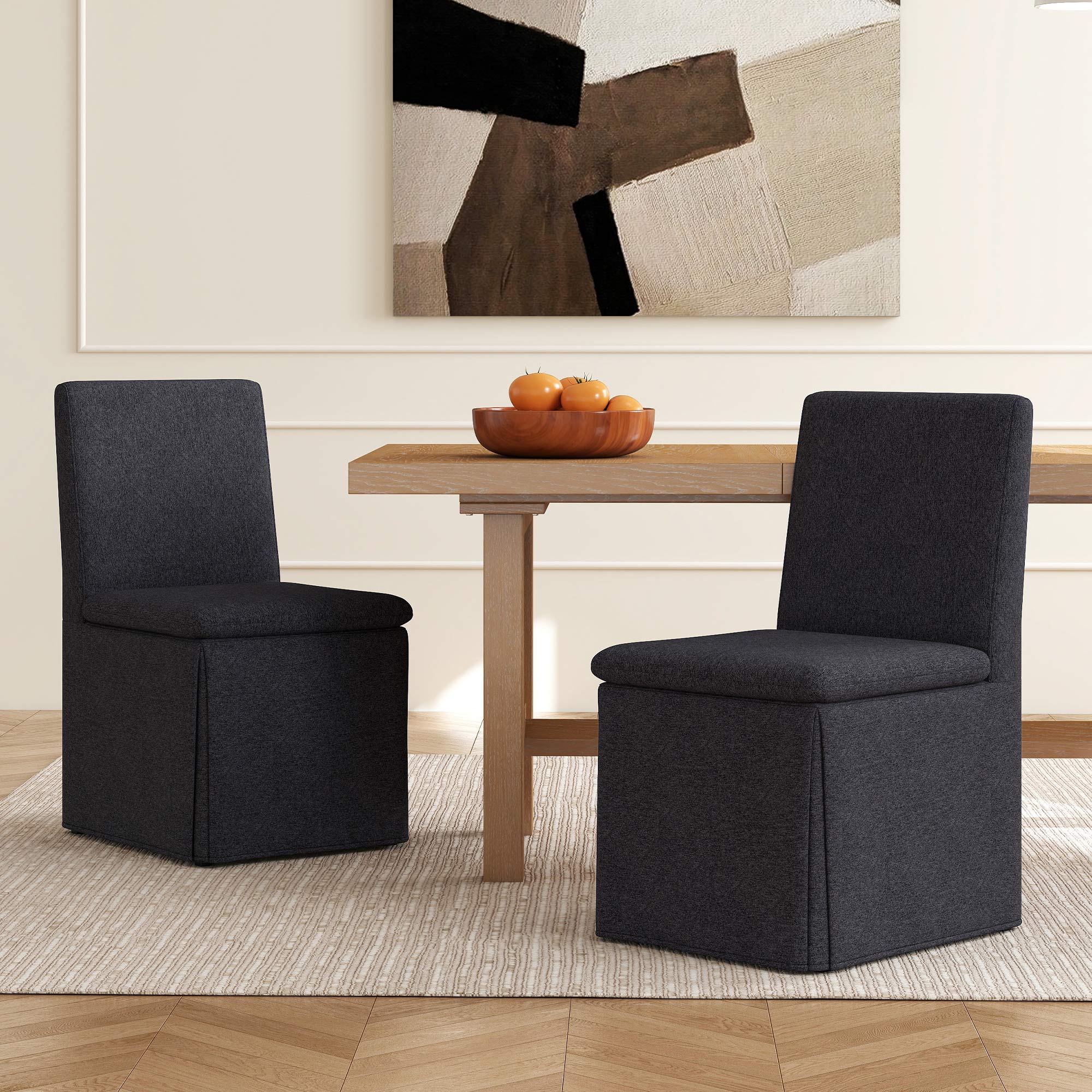 Kevin Upholstered Dining Chair (Set of 2)