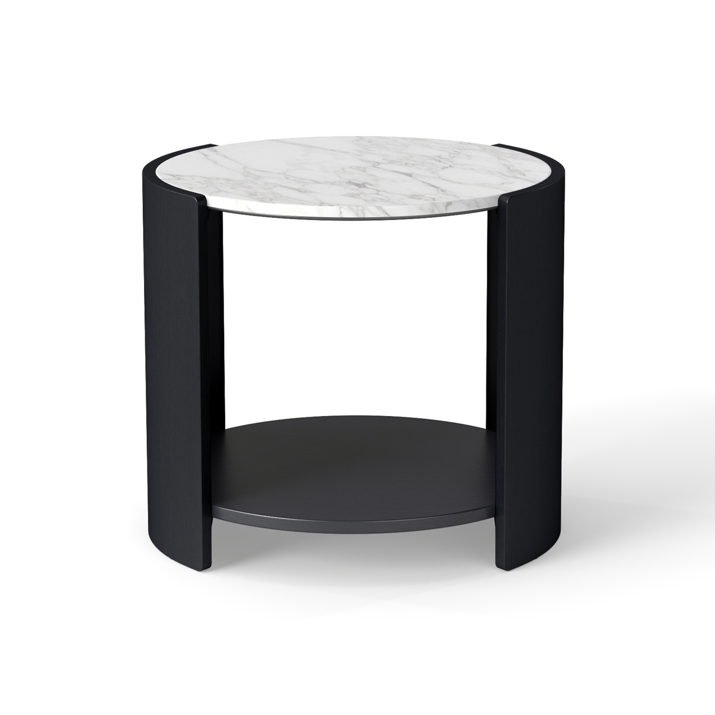 Gia Cultured Marble Side Table