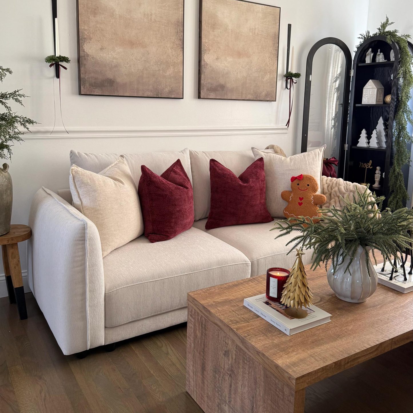 Leen Sectional Sofa - Modern White Sofa