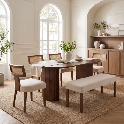 [Copy]Payson Dining Table With Chairs Set