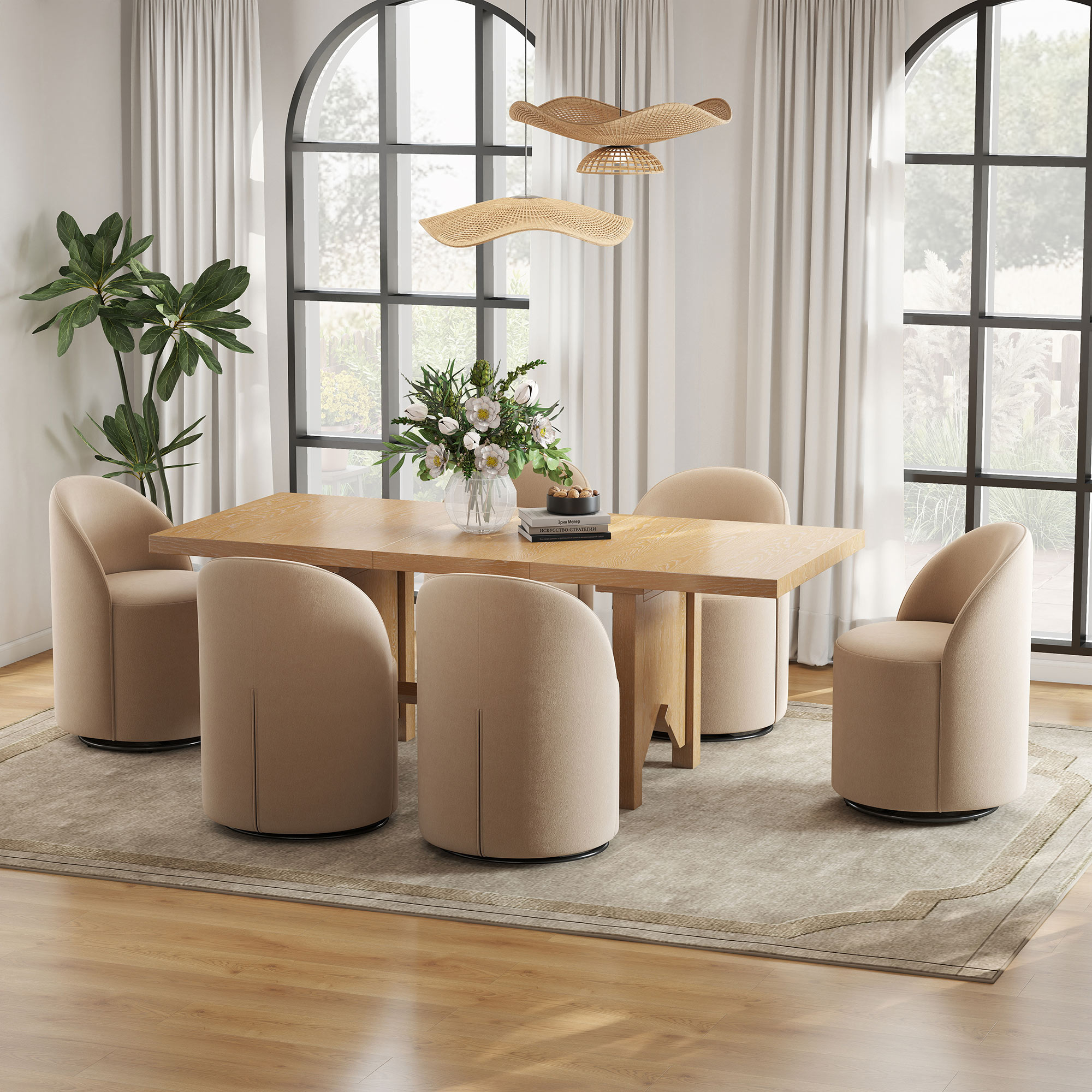Ryan Swivel Dining Chair