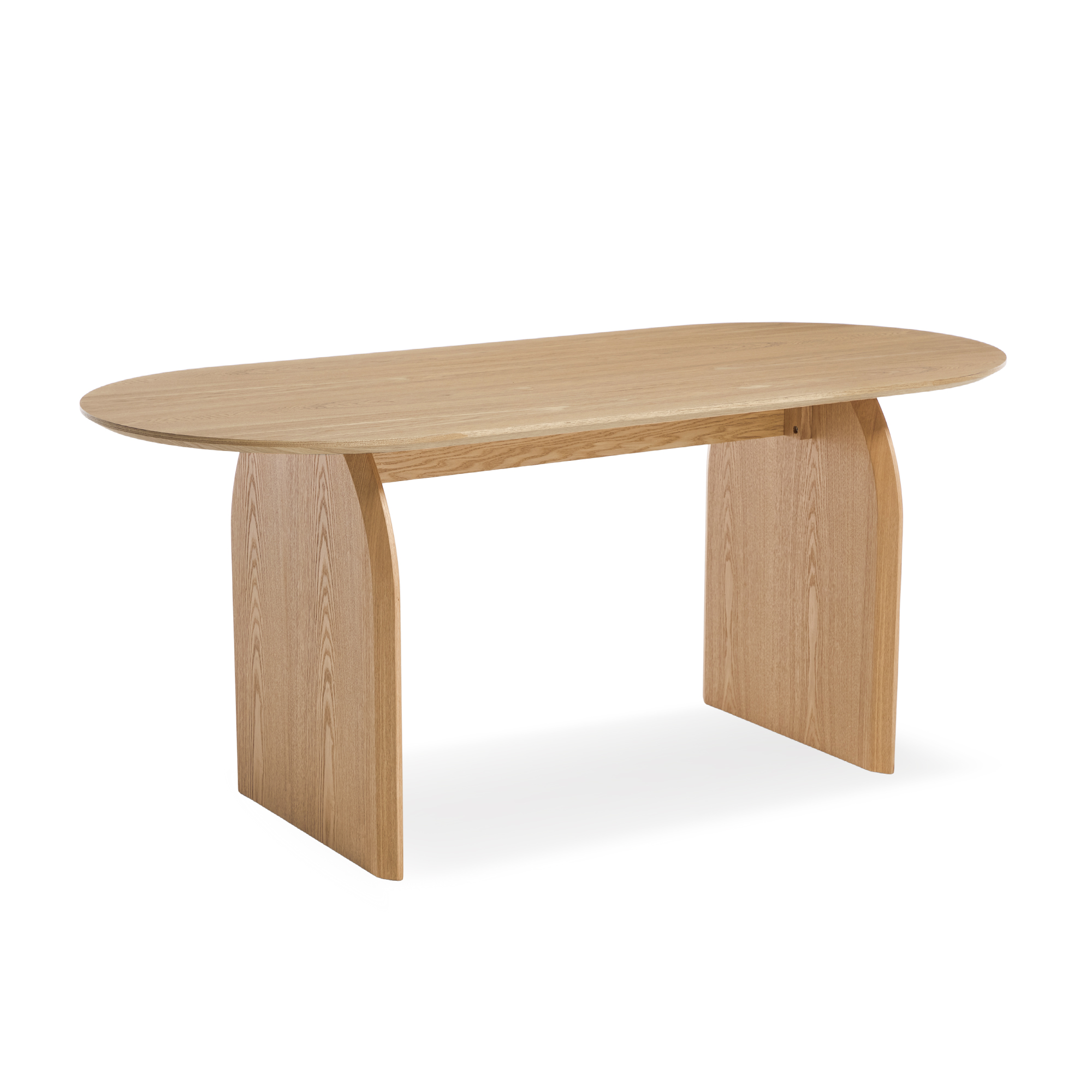 Birch Oval Dining Table Set