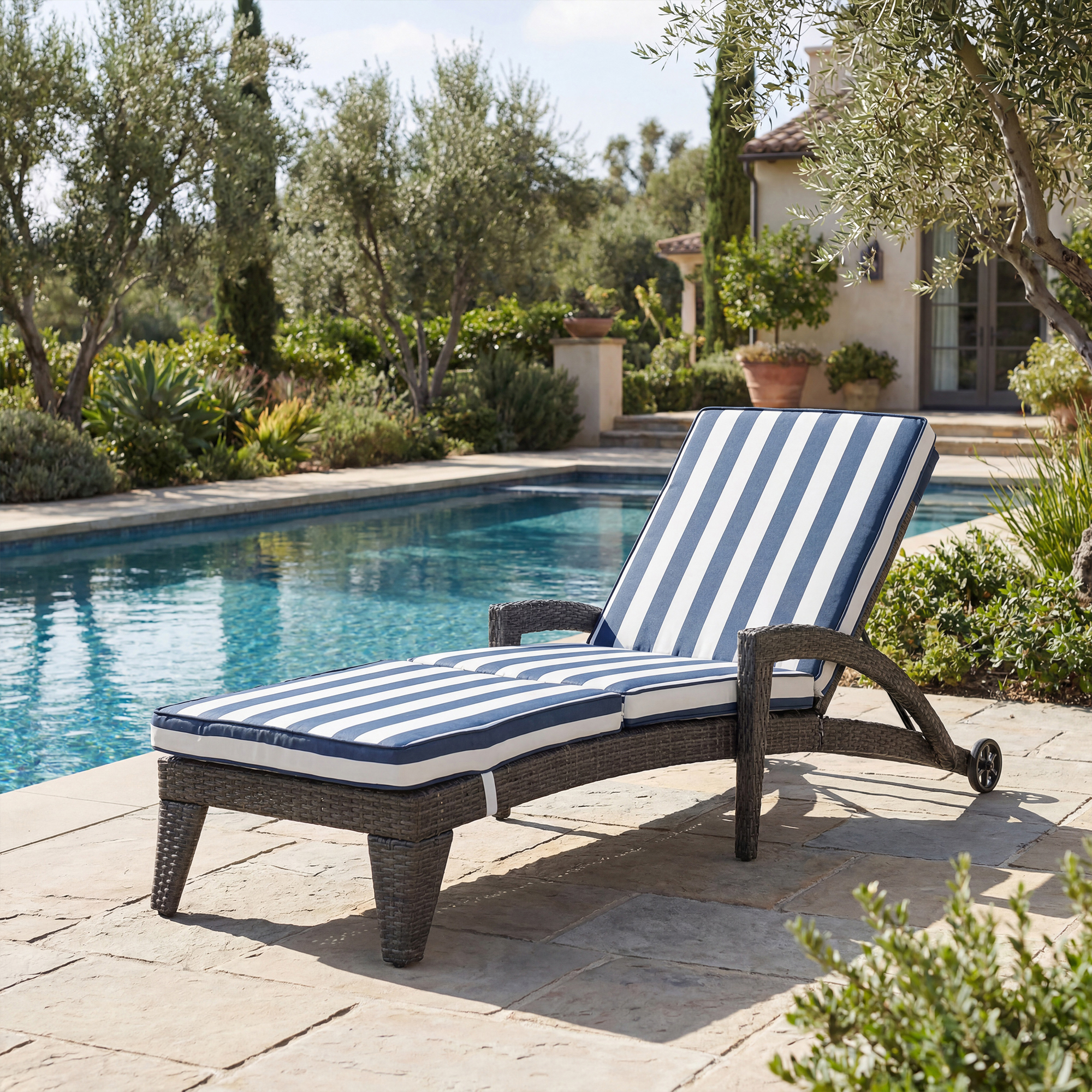Brich Outdoor Chaise Lounge (Set of 2)