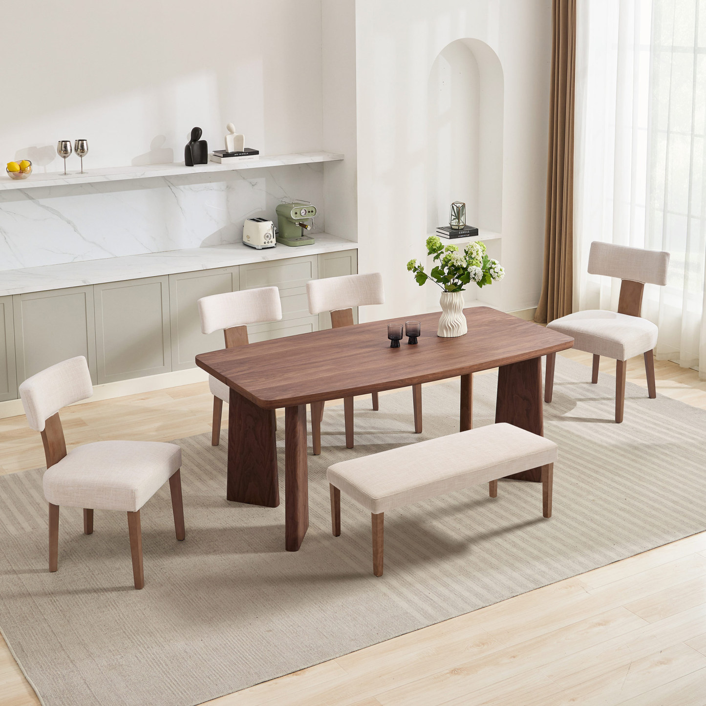 71 '' Rectangle Dining Table Set