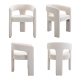 Clark 39" Round Dining Table Set for 4