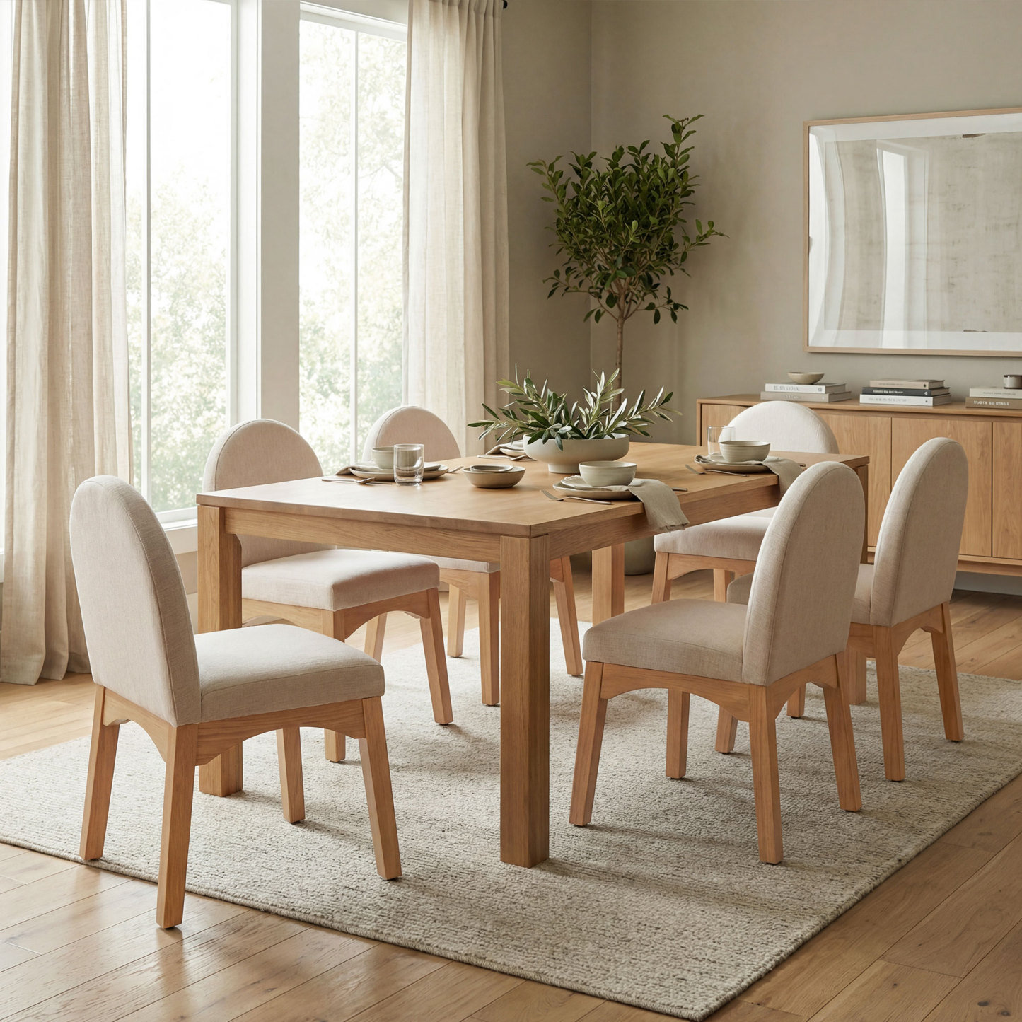 Nora Arched Dining Chairs (Set of 2) 