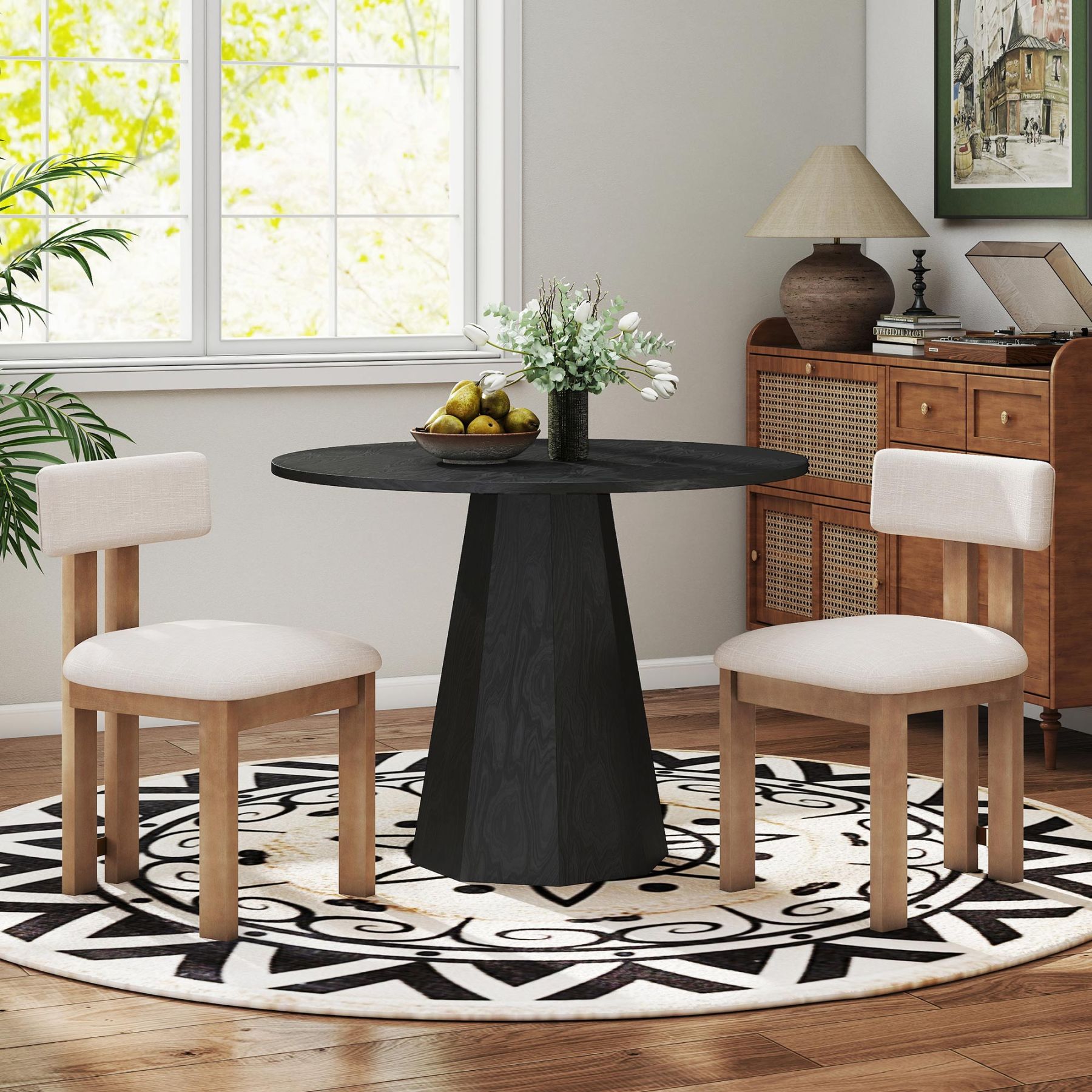 Clark Round Dining Table  39" 