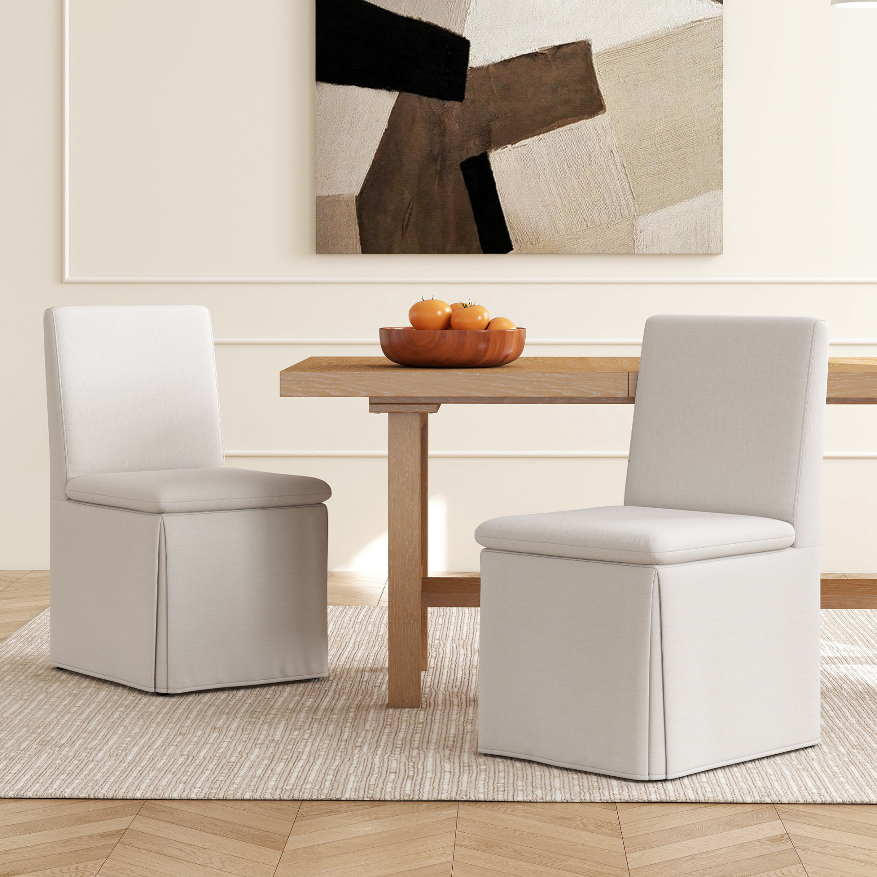 Kevin Upholstered Dining Chair (Set of 2)