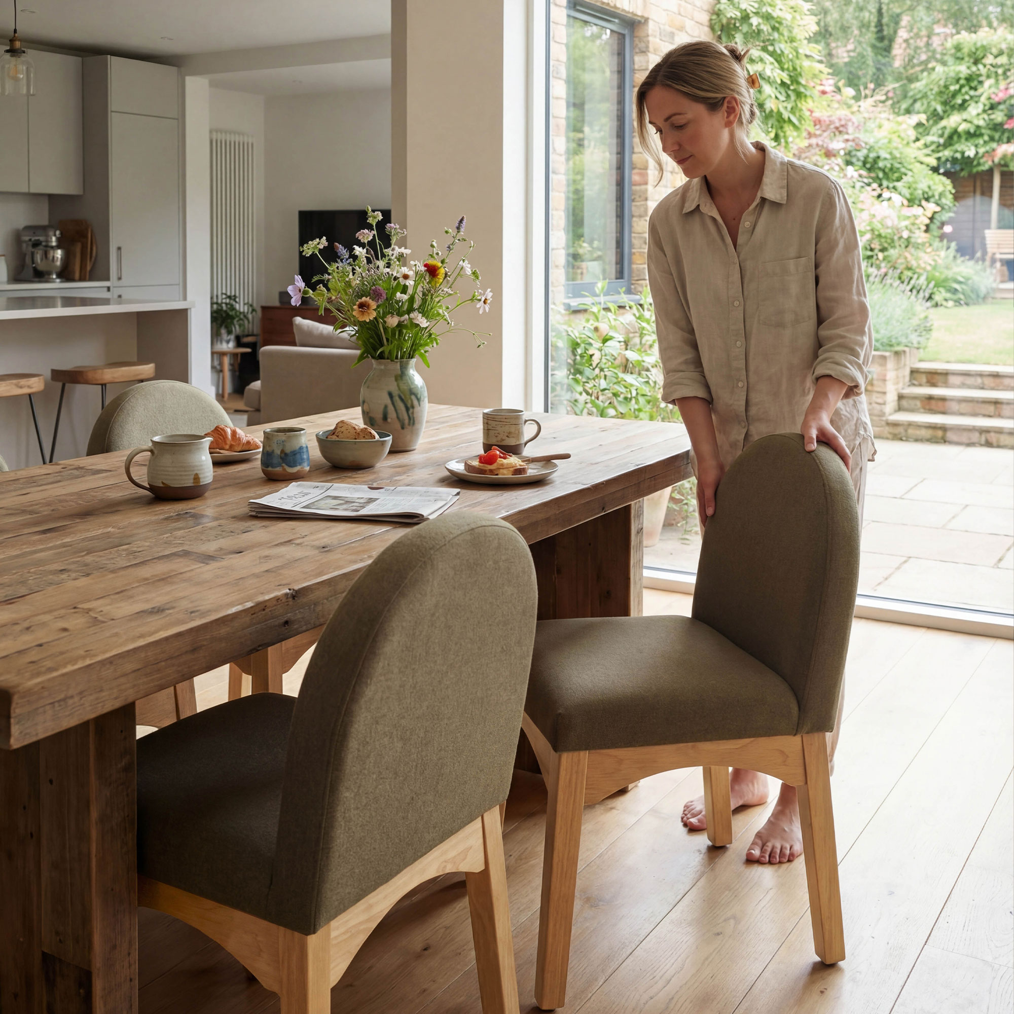 Nora Arched Dining Chairs (Set of 2) 