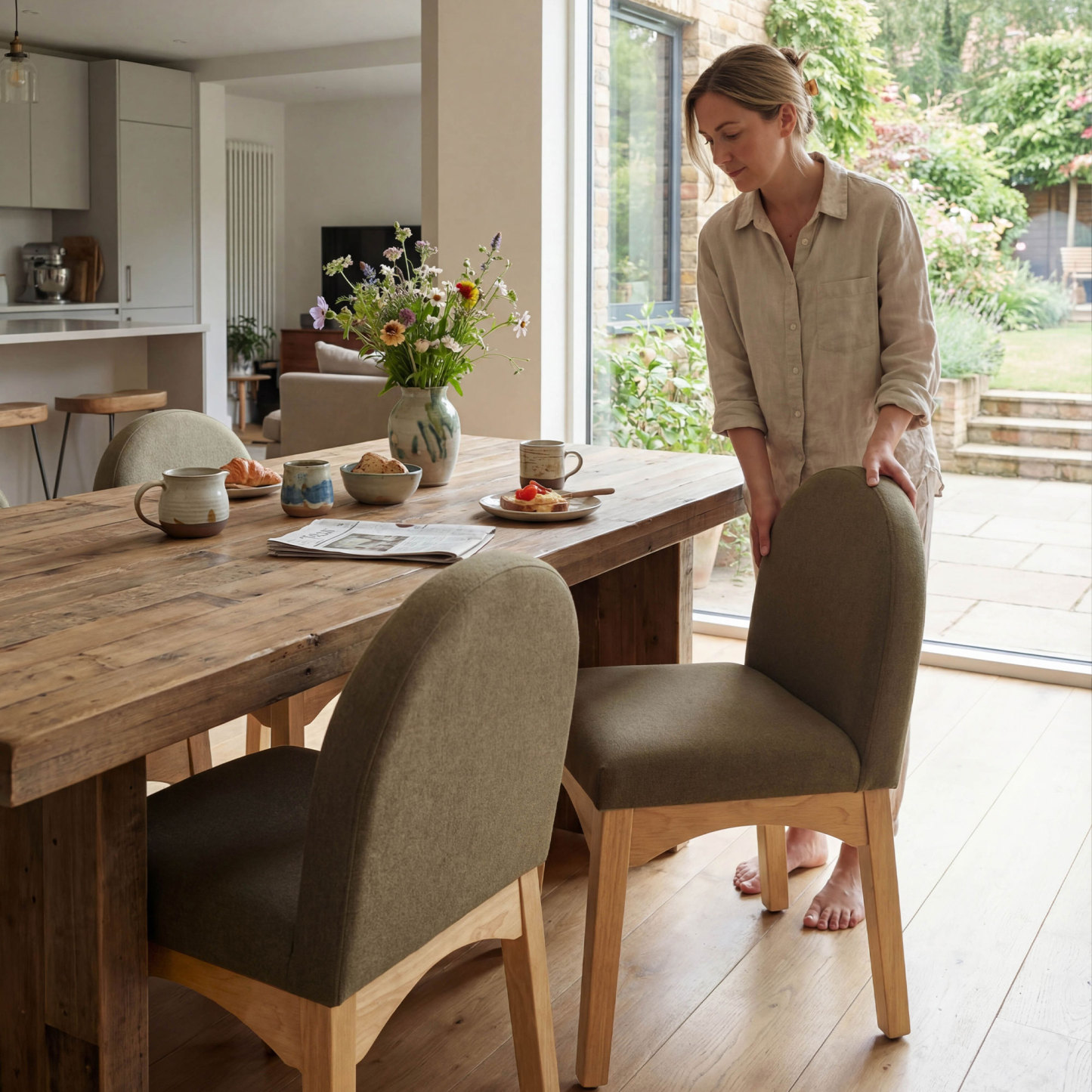 Nora Arched Dining Chairs (Set of 2) 