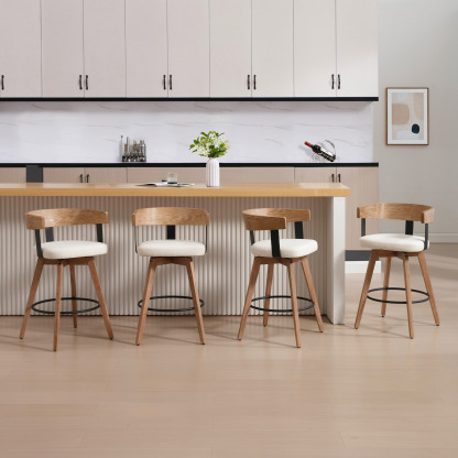 Casey Swivel Counter Stools (Set of 2)
