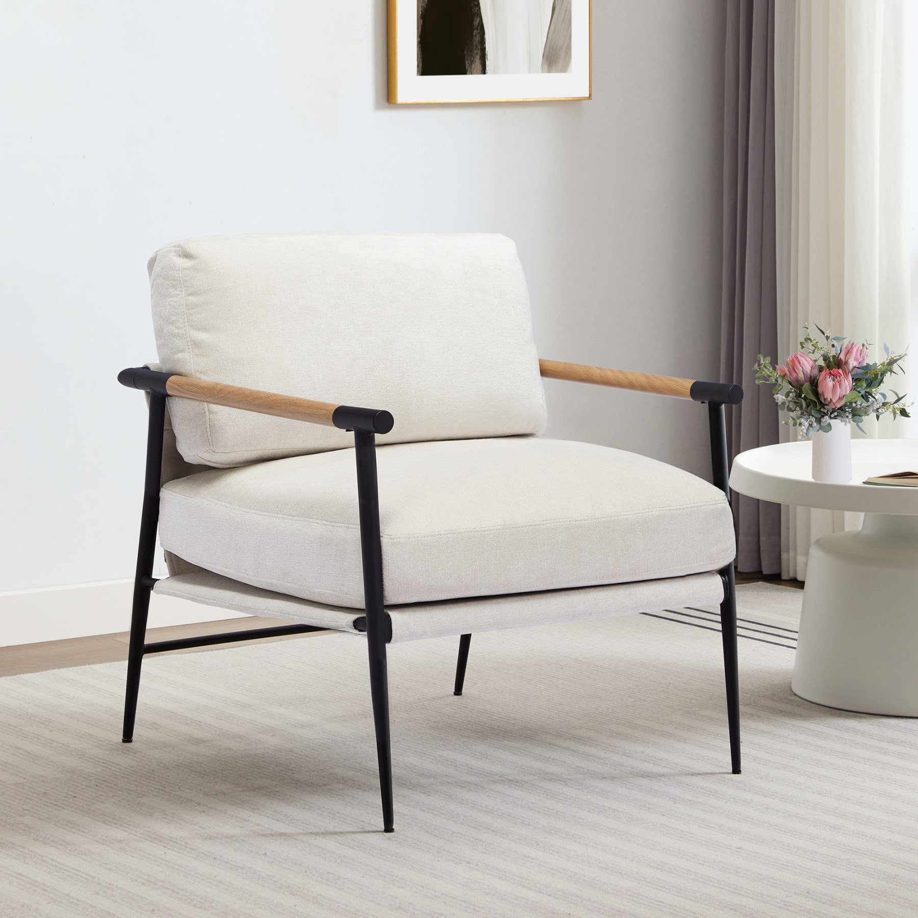 Alvin Accent Armcahir