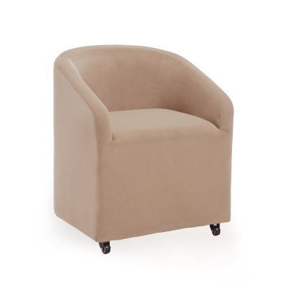 Troy Rolling Dining Chair