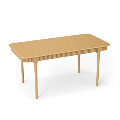 James 63'' Rectangular Dining Table Set for 4-6