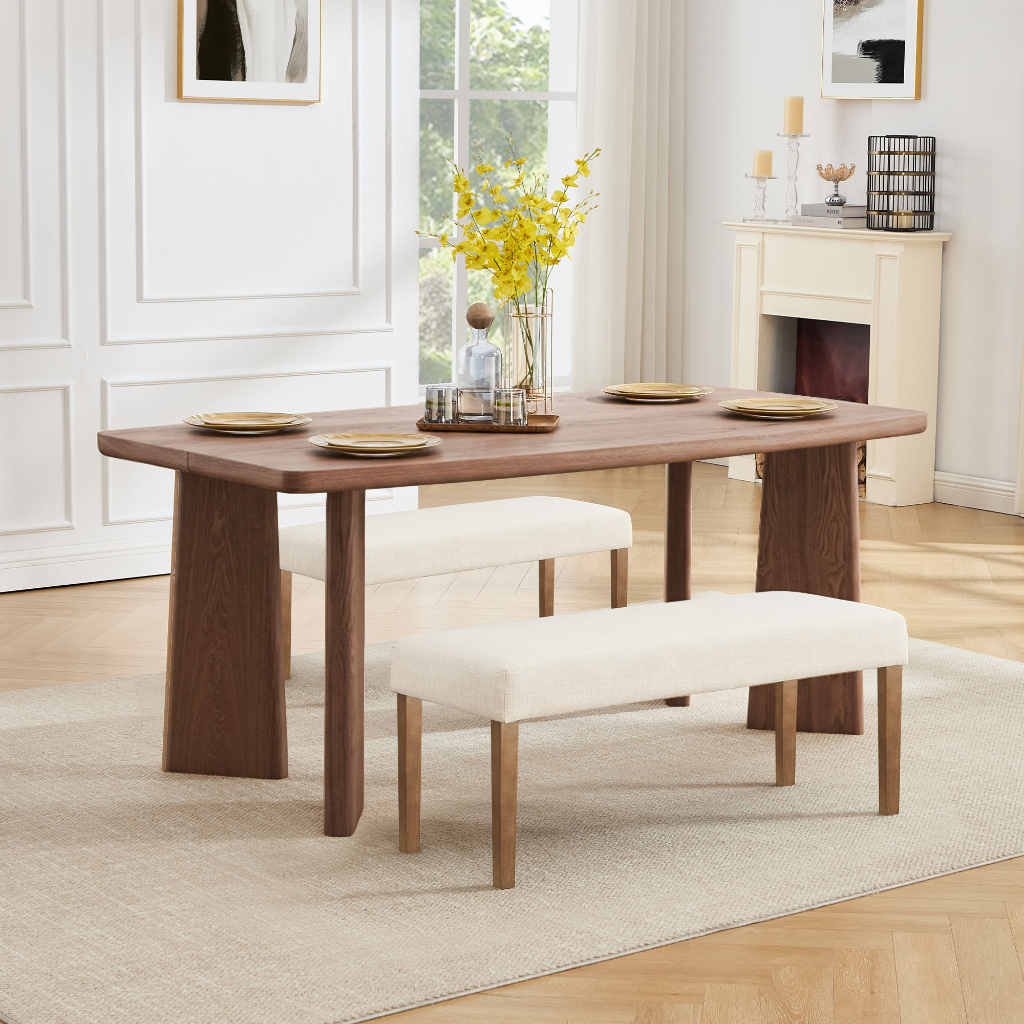 71 '' Rectangle Dining Table Set