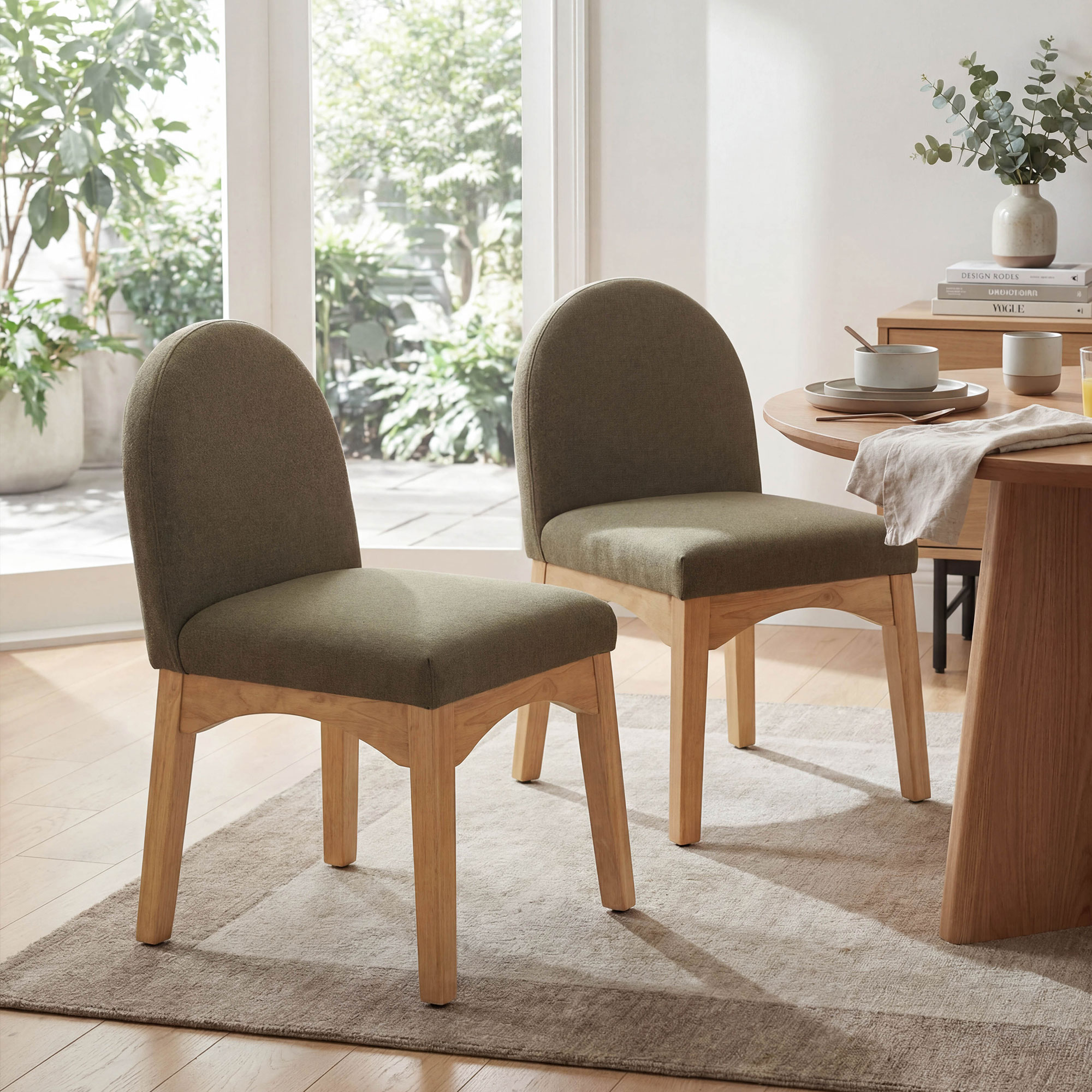 Nora Arched Dining Chairs (Set of 2) 