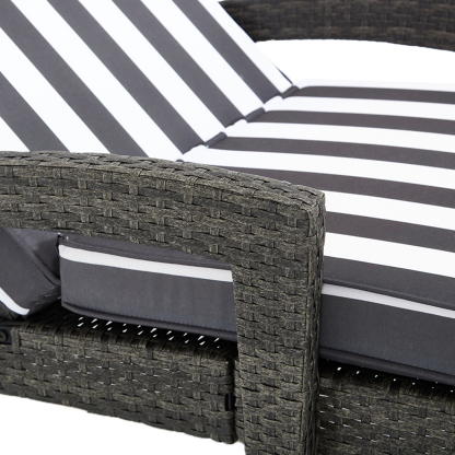 Brich Outdoor Chaise Lounge
