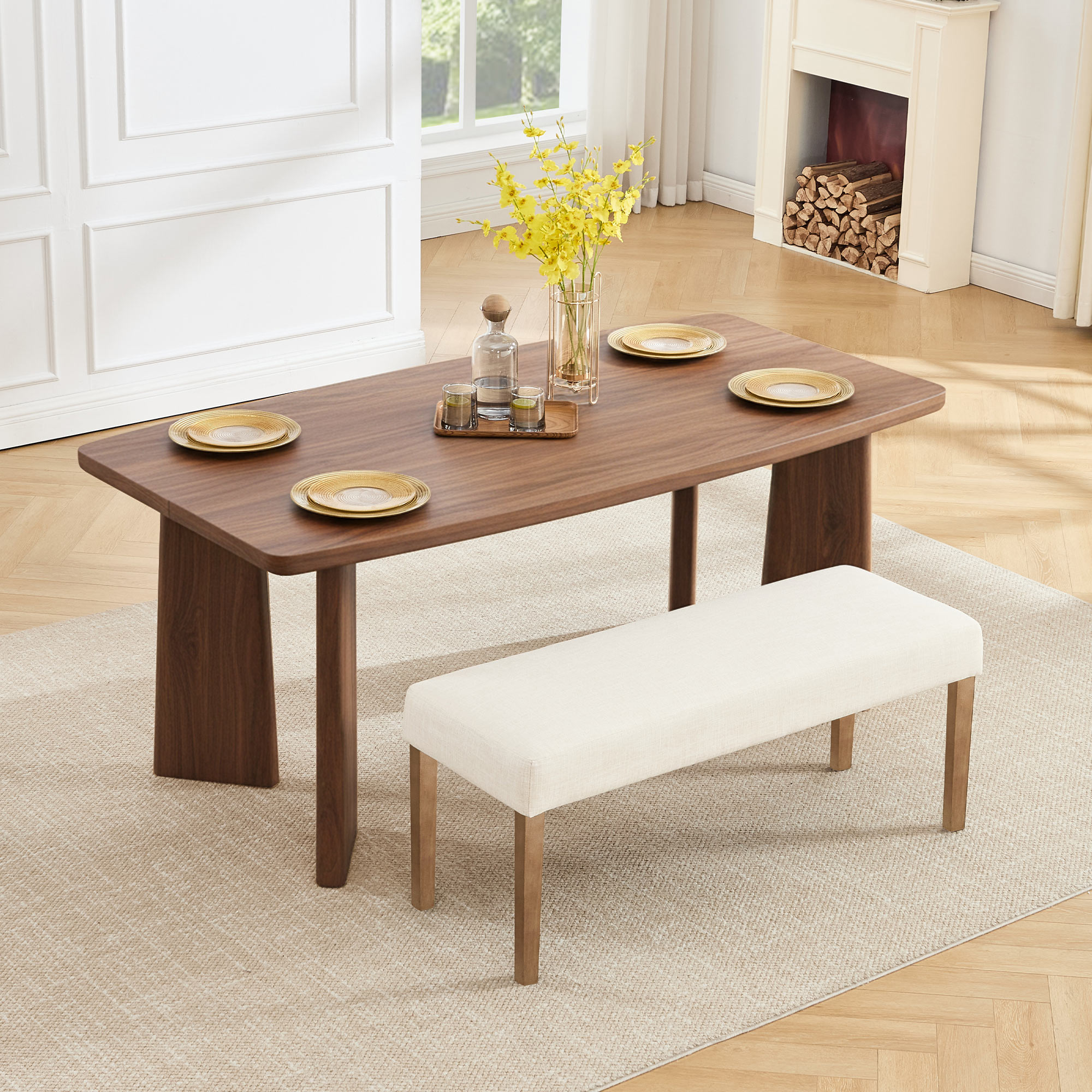 71 '' Rectangle Dining Table Set