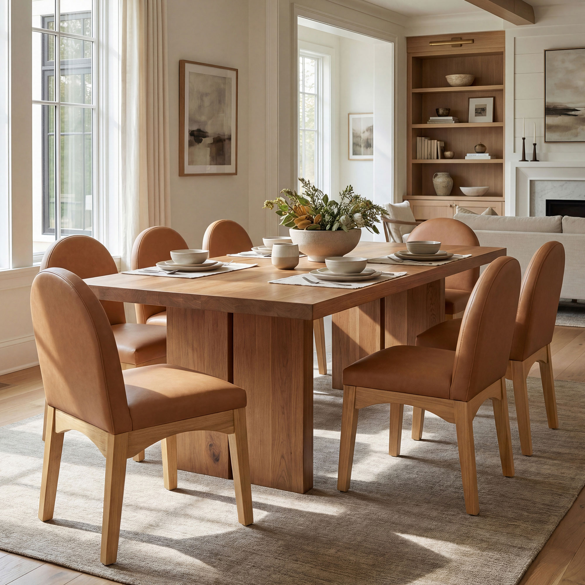 Nora Arched Dining Chairs (Set of 2) 