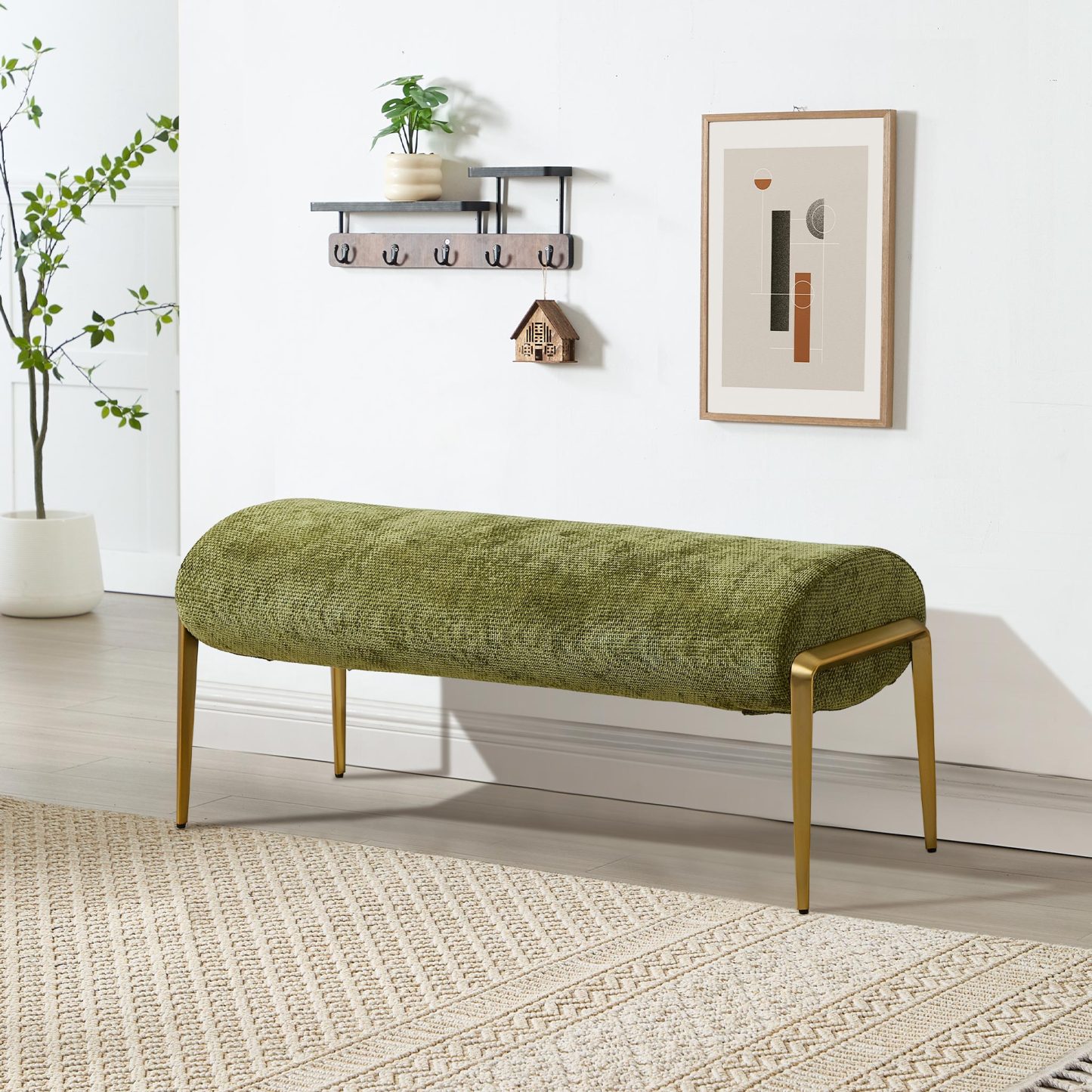 Berlin Chenille Bench
