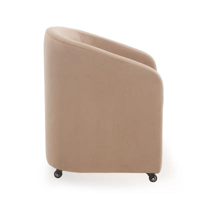 Troy Rolling Dining Chair