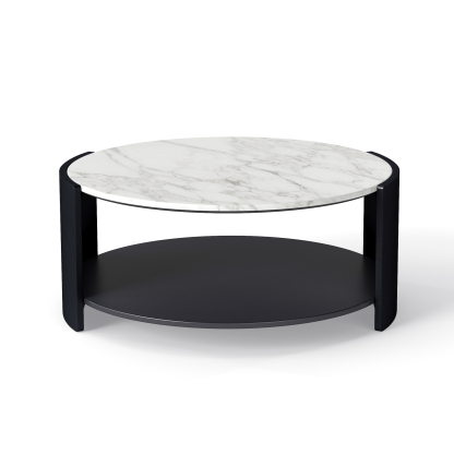 Gia Cultured Marble Coffee Table