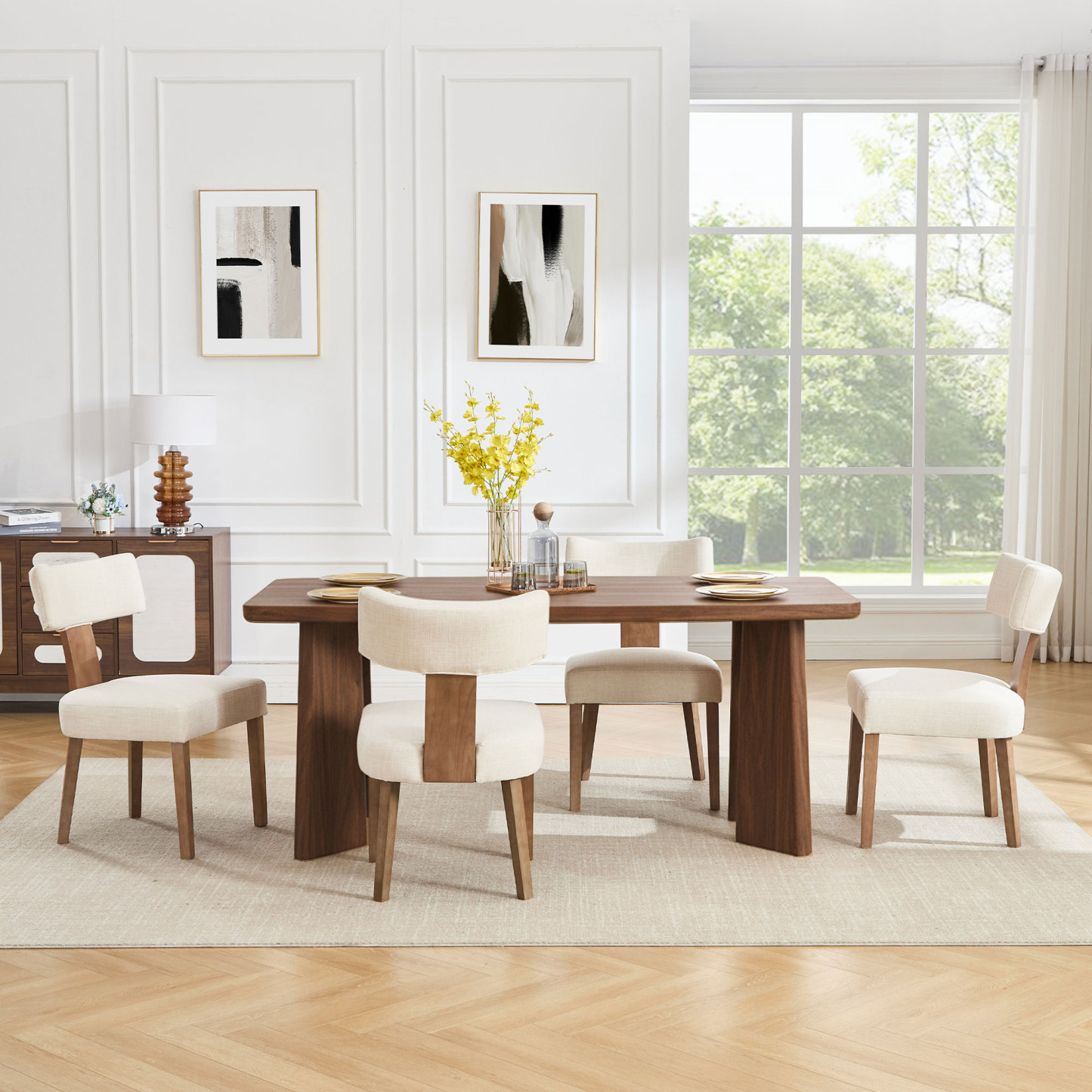 71 '' Rectangle Dining Table Set