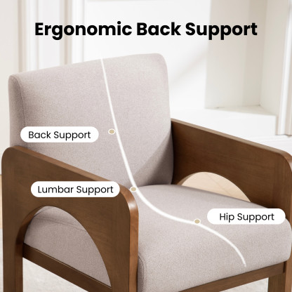 Hugo Modern Transitional Dining Chairs (Set of 2)