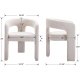 Payson Dining Table With Dove Chairs Set