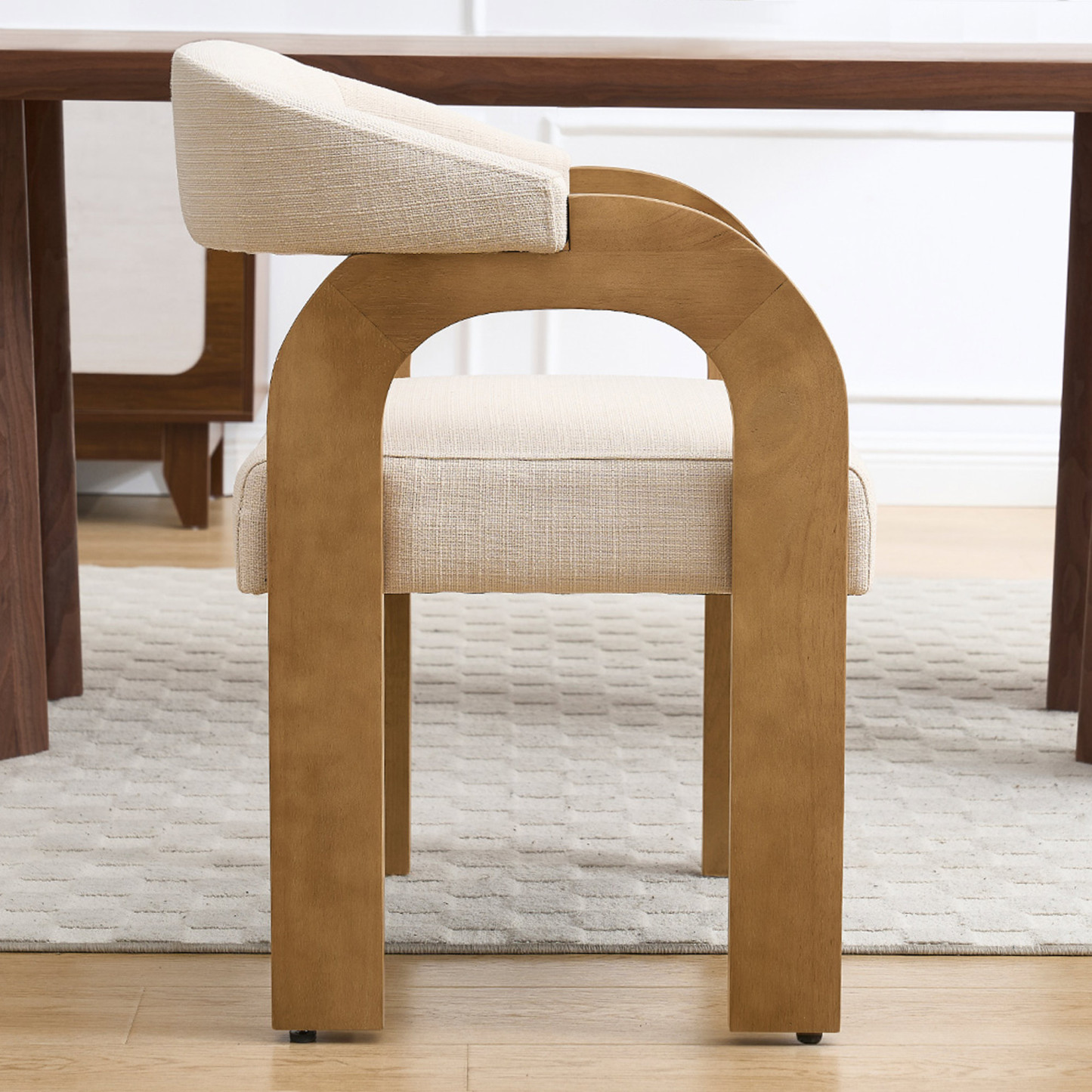 [Resale]Clara Modern Upholstered Dining Chairs (Set of 2)