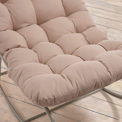 Vincent Outdoor Rocking Chair With Ottoman