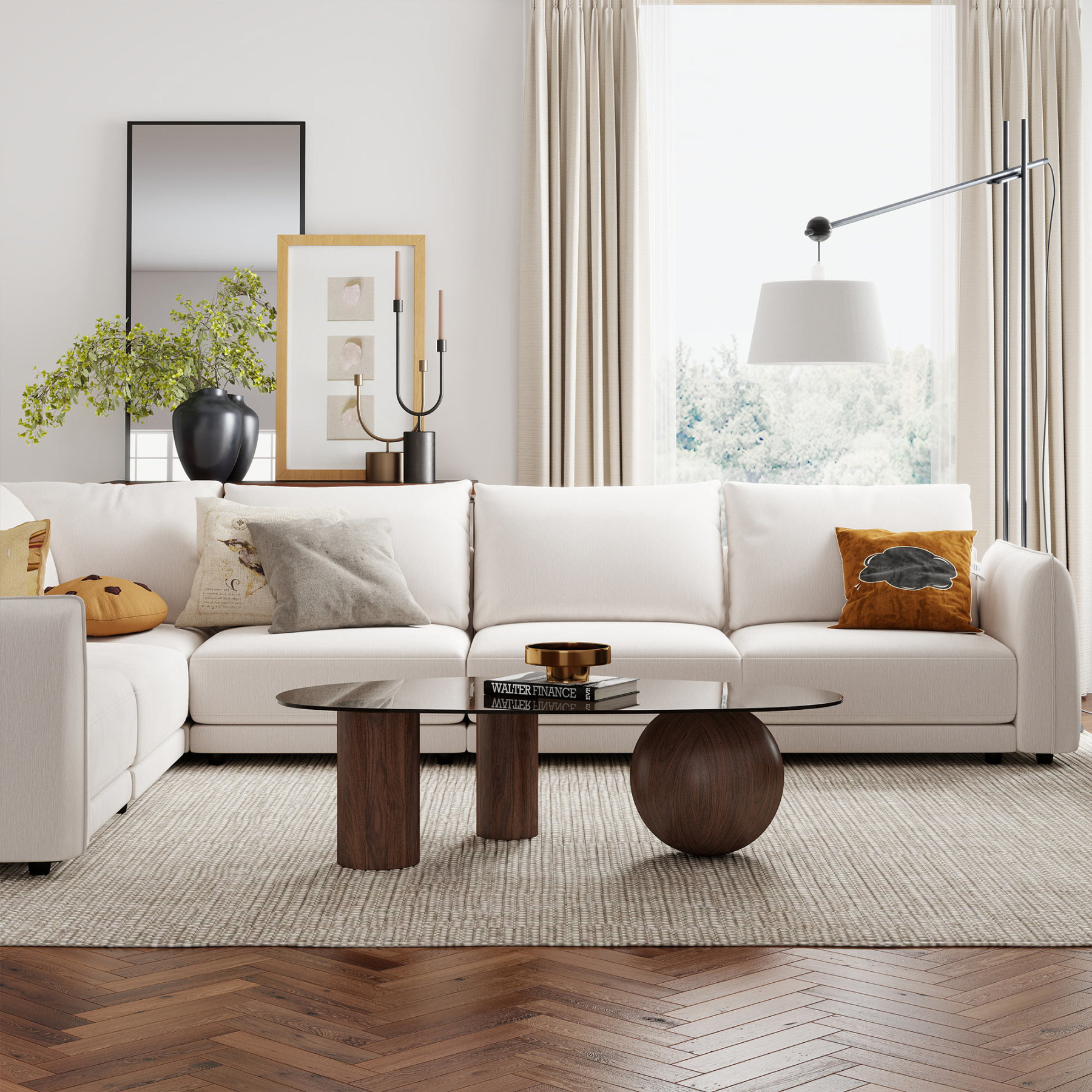Eden Modern Coffee Table