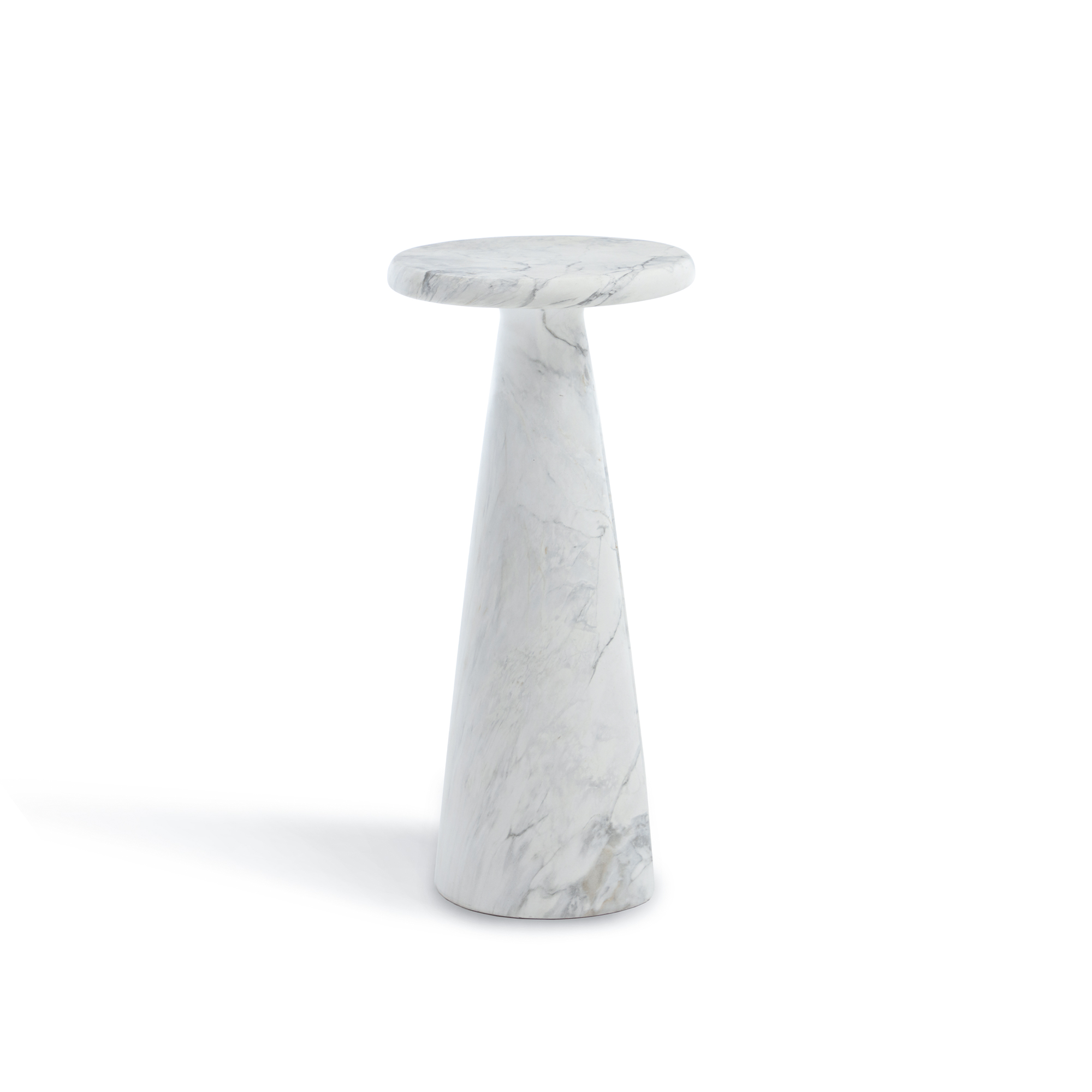 Lauren Cultured Marble Side Table