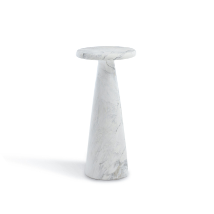 Lauren Cultured Marble Side Table
