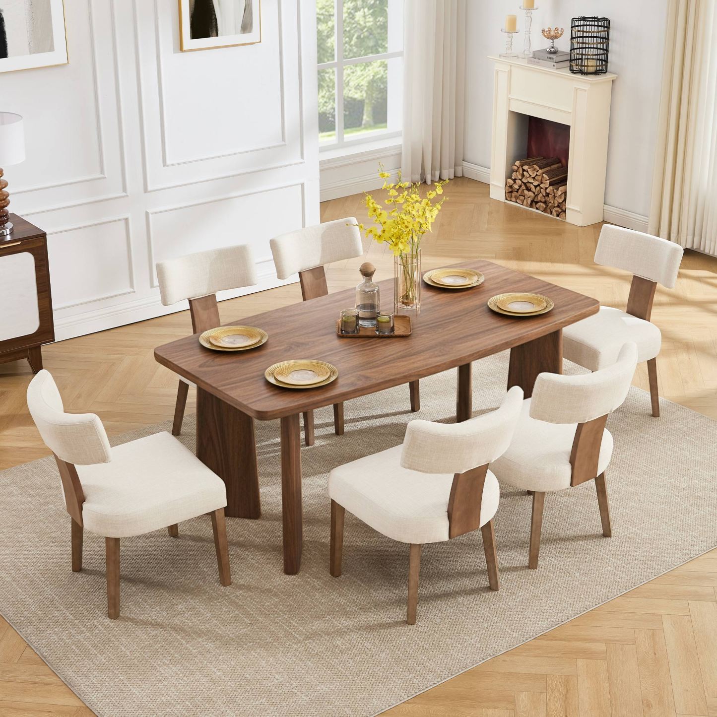 71 '' Rectangle Dining Table Set