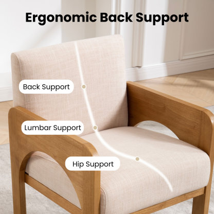 Hugo Modern Transitional Dining Chairs (Set of 2)