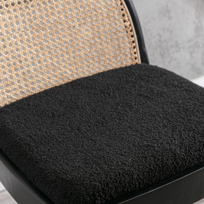 Salem Round Rattan Bar Stools (Set of 2)