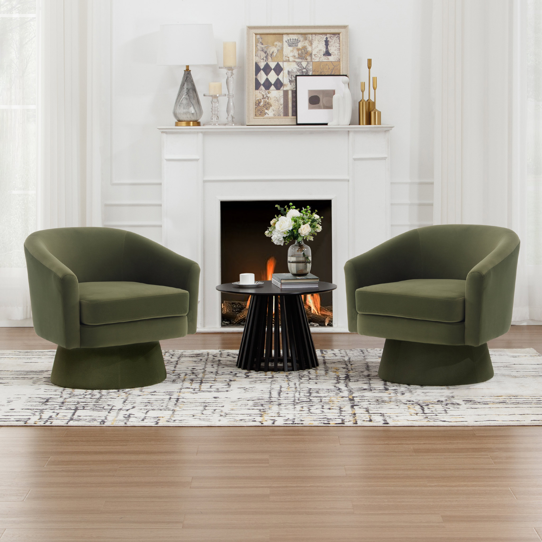 Gayle Swivel Accent Chair
