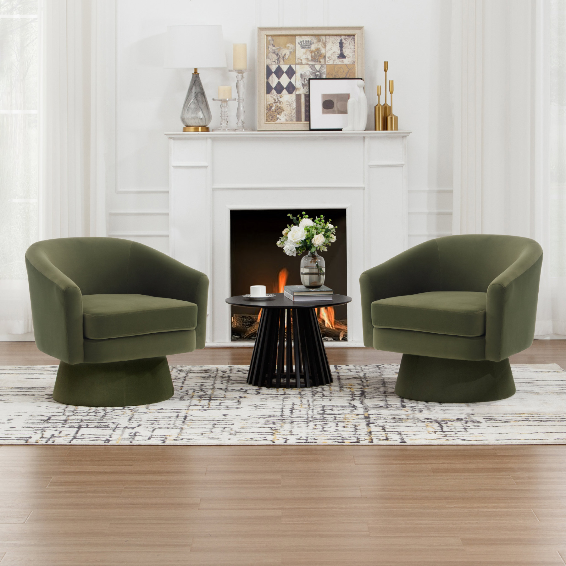 Gayle Swivel Accent Chair