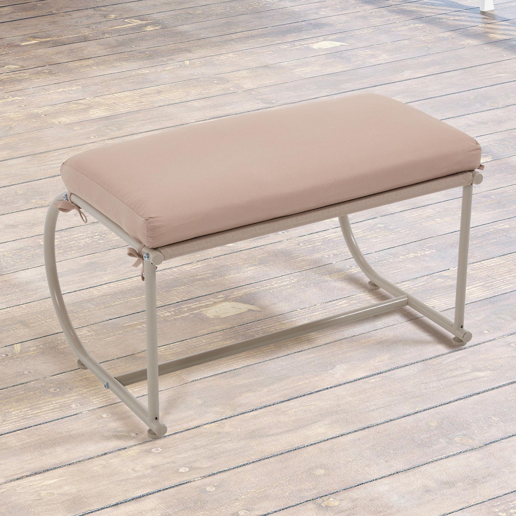 Vincent Outdoor Rocking Chair With Ottoman