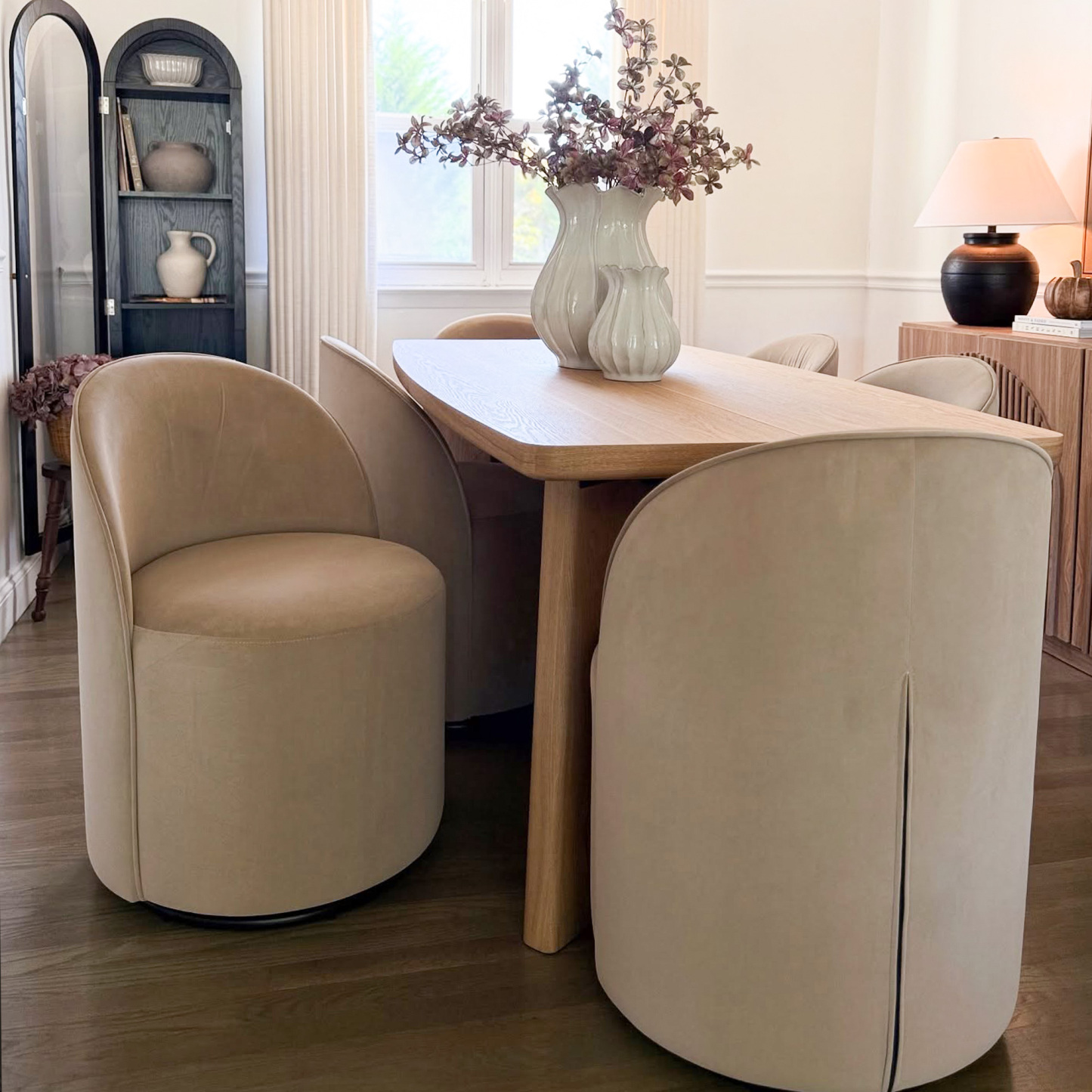 Ryan Modern Swivel Dining Chair