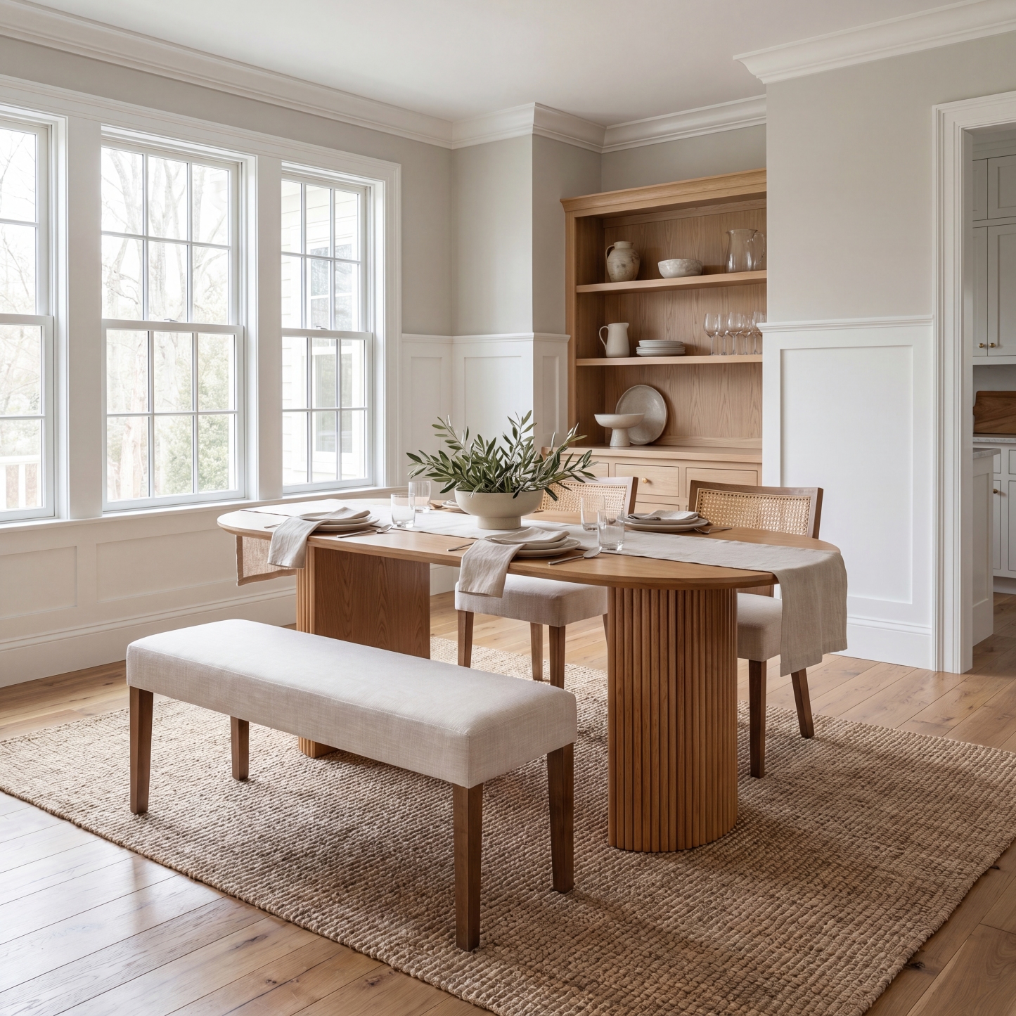 [Copy]Payson Dining Table With Chairs Set