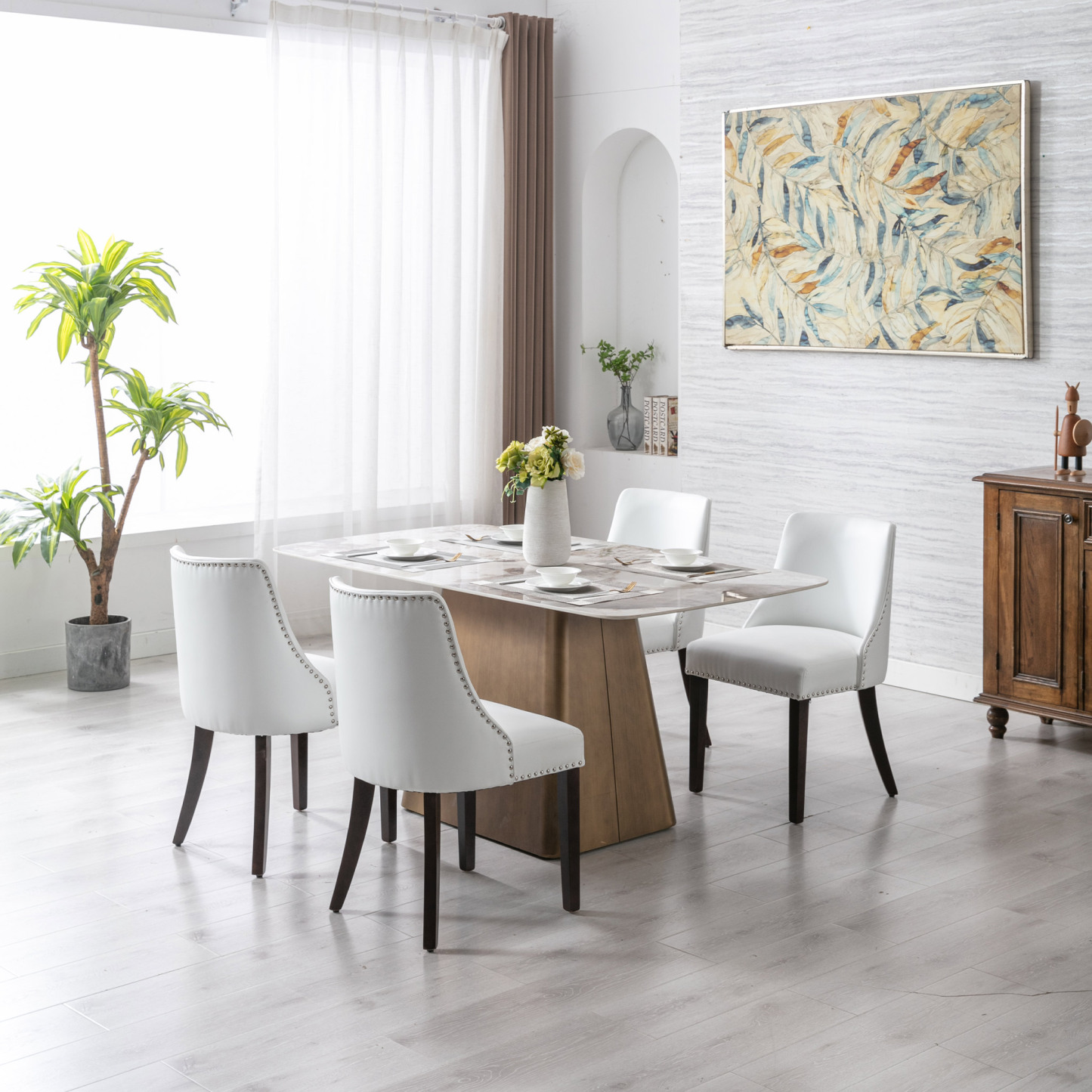 Eloise Linen Dining Chairs (Set of 2)