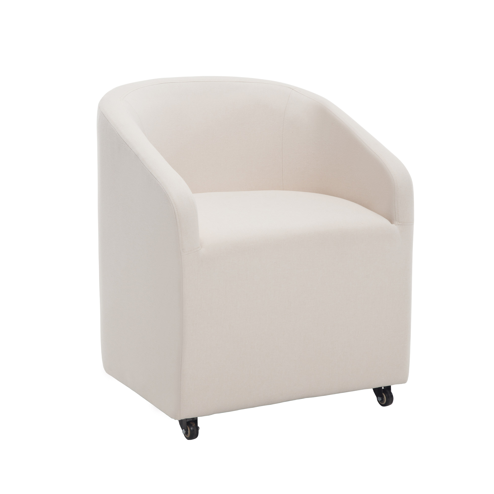 Troy Rolling Dining Chair
