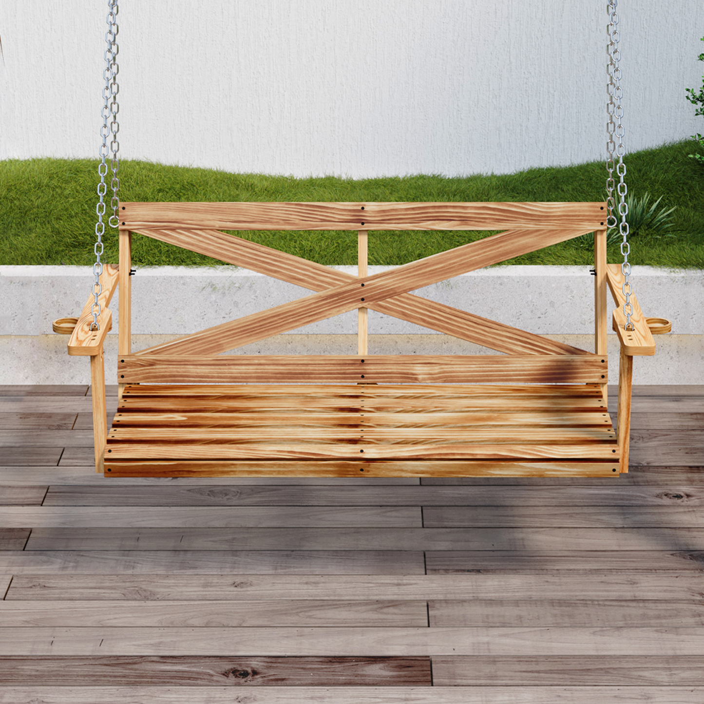 Folu Wood Outdoor Swing