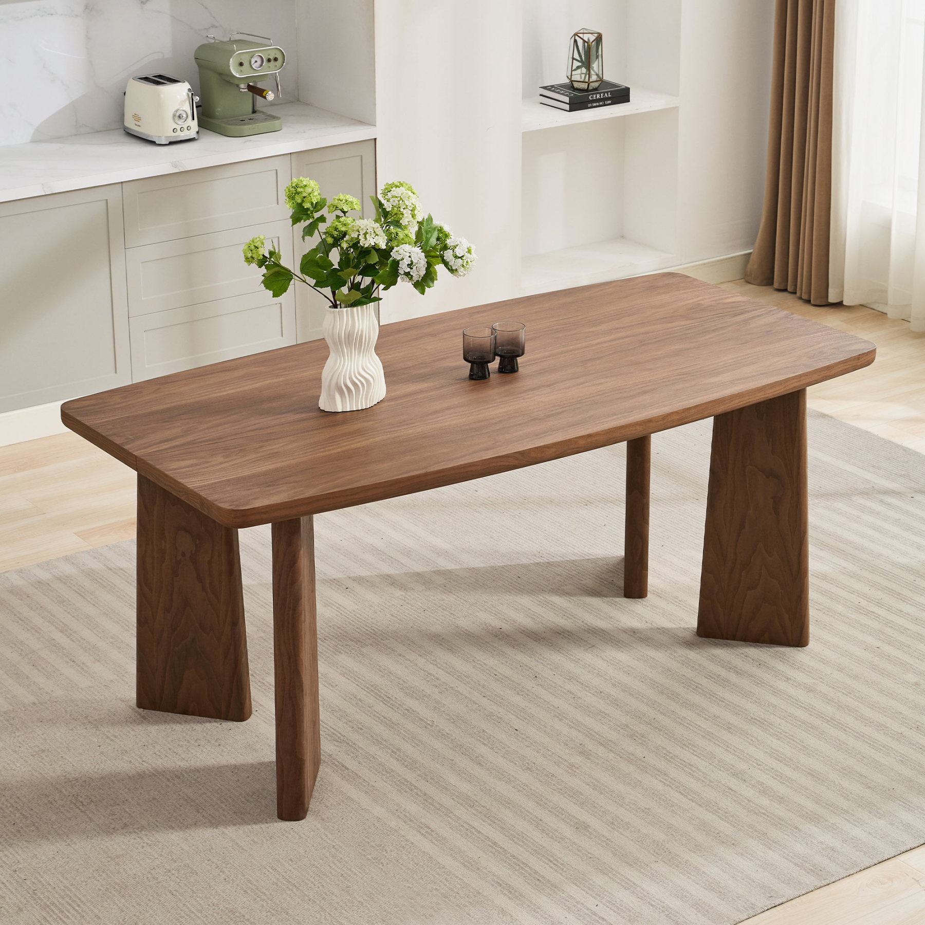 71 '' Rectangle Dining Table Set for 4-6